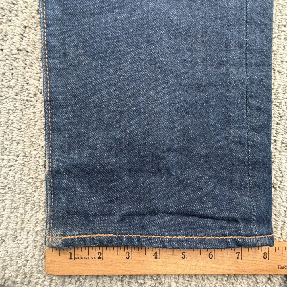 Levi's 501 Original Fit Jeans Men 31x32* Dark Wash Blue Straight Leg‎ Button Fly